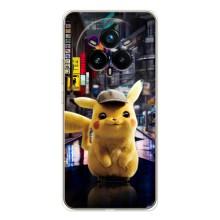 Чехлы с крутыми принтами для Realme 14 Pro Plus - (PREMIUMPrint) (Пикачу)