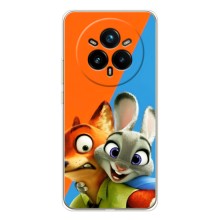 Чехлы ЗВЕРОПОЛИС для Realme 14 Pro Plus (Ник и Хопс)
