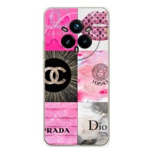 Чехол (Dior, Prada, YSL, Chanel) для Realme 14 Pro Plus – Модница