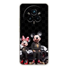 Чехол Disney Mouse Realme 14 Pro Plus (PREMIUMPrint) (Семья Маусов)