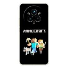 Чохол Майнкрафт на Realme 14 Pro Plus (AlphaPrint) Minecraft