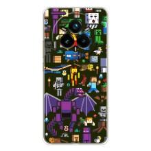 Чохол Майнкрафт на Realme 14 Pro Plus (AlphaPrint) Minecraft