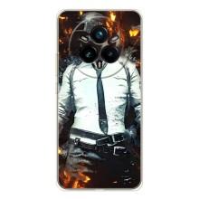 Силиконовый чехол с картинкой "Герой Pubg" на Realme 14 Pro Plus – Man Пубг