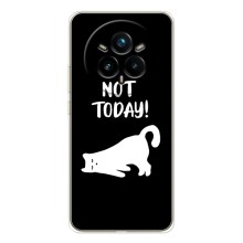 Бампер с изображением Котиков для Реалми 14 Про Плюс – Not Today