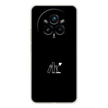 Чехол с картинками на черном фоне для Realme 14 Pro Plus – Книжки