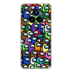 Чехол Амонг Ас для Realme 14 Pro Plus (AlphaPrint)