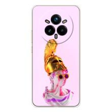 Чехол с Прикольным принтом на Realme 14 Pro Plus (АРТ Статуя)
