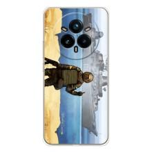 Чехол с принтом (Русский корабль...) для Реалми 14 Про Плюс (AlphaPrint) (Русский корабль)