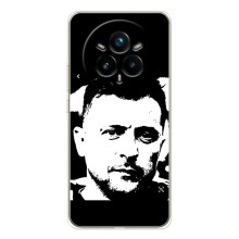 Чехол для Realme 14 Pro Plus (AlphaPrint - с принтом Зеленского)