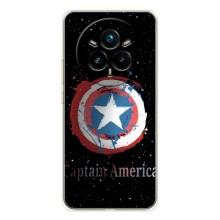 Чехол с Щитом Капитана Америки на Realme 14 Pro Plus – Щит Капитана