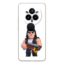 Чехол (ТПУ) с героями Бравл Старс на Realme 14 Pro Plus (Булл)
