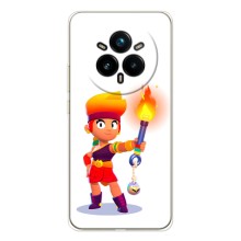 Чехол (ТПУ) с героями Бравл Старс на Realme 14 Pro Plus (Пенни)