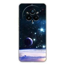 Чохол (ТПУ) з планетами на Realme 14 Pro Plus – Космічний вид