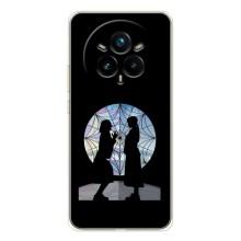 Чехлы Венсдей на Realme 14 Pro Plus Уэнсдей (AlphaPrint) (комната Уэнздей)