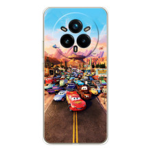 Силиконовый чехол Маквин для Realme 14 Pro Plus – Тачки Маквин