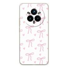 Чехол с бантиками на Реалми 14 Про Плюс (Маленькие бантики)