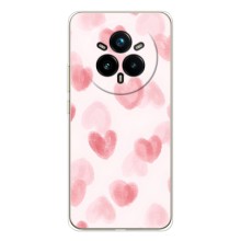 Чехол с розовым рисунком для Realme 14 Pro Plus