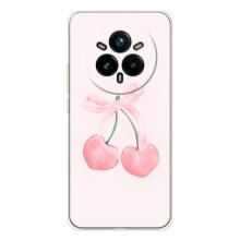 Чехол с розовым рисунком для Realme 14 Pro Plus – Розовые вишни