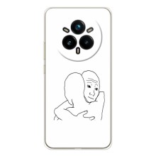 Прикольные Чехлы с принтом "интернет мэмы" для Realme 14 Pro Plus