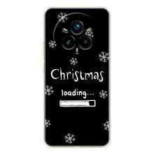 Різдвяні, Святкові Чохли для Реалмі 14 Про Плюс (Christmas loading)