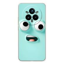 Силиконовые Чехлы (смешные стикеры) для Realme 14 Pro Plus – мордочка