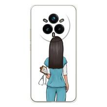 Силиконовый бампер (Работники) на Realme 14 Pro Plus – Доктор
