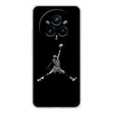 Силиконовый Чехол Nike Air Jordan на Реалми 14 Про Плюс – Джордан