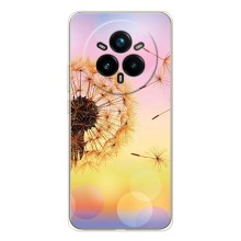 Силиконовый Чехол с одуванчиками на Realme 14 Pro Plus