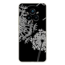 Силиконовый Чехол с одуванчиками на Realme 14 Pro Plus (Одуванчики)