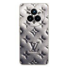 Текстурный Чехол Louis Vuitton для Реалми 14 Про Плюс (Бежевый ЛВ)