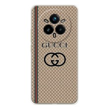 Чехлы Бренд GUCCI для Realme 14 Pro (Стиль Гуччи)