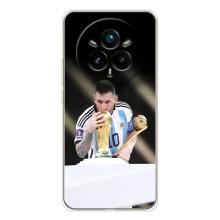 Чехлы Лео Месси Аргентина для Realme 14 Pro – Кубок Мира