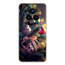 Чехлы на Новый Год Realme 14 Pro (Красивая елочка)