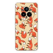 Чехлы с картинкой Лисички для Realme 14 Pro (VPrint)