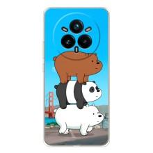 Чехлы с Пандами на Realme 14 Pro – Друзья