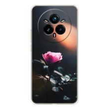 Чехлы с принтом Розочки для Realme 14 Pro (Цветок ночной)