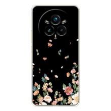 Чохол для Реалмі 14 Про - з принтом (Дизайнерські) (AlphaPrint) (Маленькі квіти)