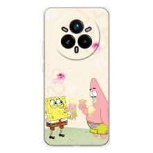 Чехол Губка Боб для Реалми 14 Про (Патрик и Боб)