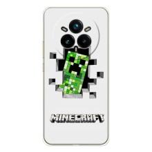 Чехол Майнкрафт на Realme 14 Pro (AlphaPrint) Minecraft