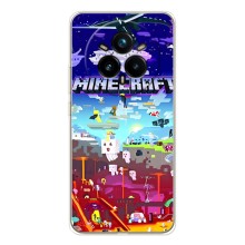 Чехол майнкрафт для Realme 14 Pro (MINECRAFT)