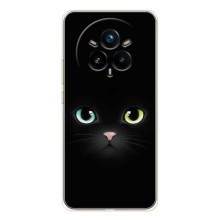 Чехол на тематику: Коты для Realme 14 Pro (Черный Котик)