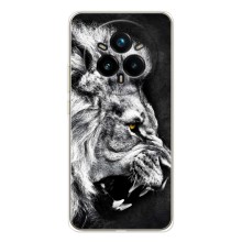 Чехол с картинкой на Realme 14 Pro (Злой ЛЕВ)