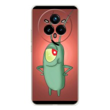 Чехол с картинкой "Одноглазый Планктон" на Realme 14 Pro (Стильный Планктон)