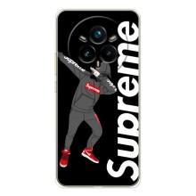 Чехол для Realme 14 Pro с картинкой Supreme (AlphaPrint)