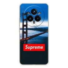Чехол для Realme 14 Pro с картинкой Supreme (AlphaPrint)