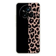 Чехол с леопардовым принтом на Realme 14 Pro – Леопардовый фон