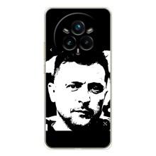Чехол для Realme 14 Pro (AlphaPrint - с принтом Зеленского)