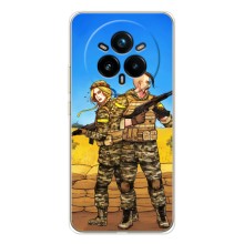 Чехлы с принтом (Воины ЗСУ) для  Realme 14 Pro