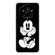 Міккі Маус чохол для Realme 14 Pro (AlphaPrint - Мультяшні) (Маус на чорному)