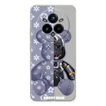 Крутые Чехлы Луи Виттон для Realme 14 Pro (AlphaPrint) (Робот Мишка)